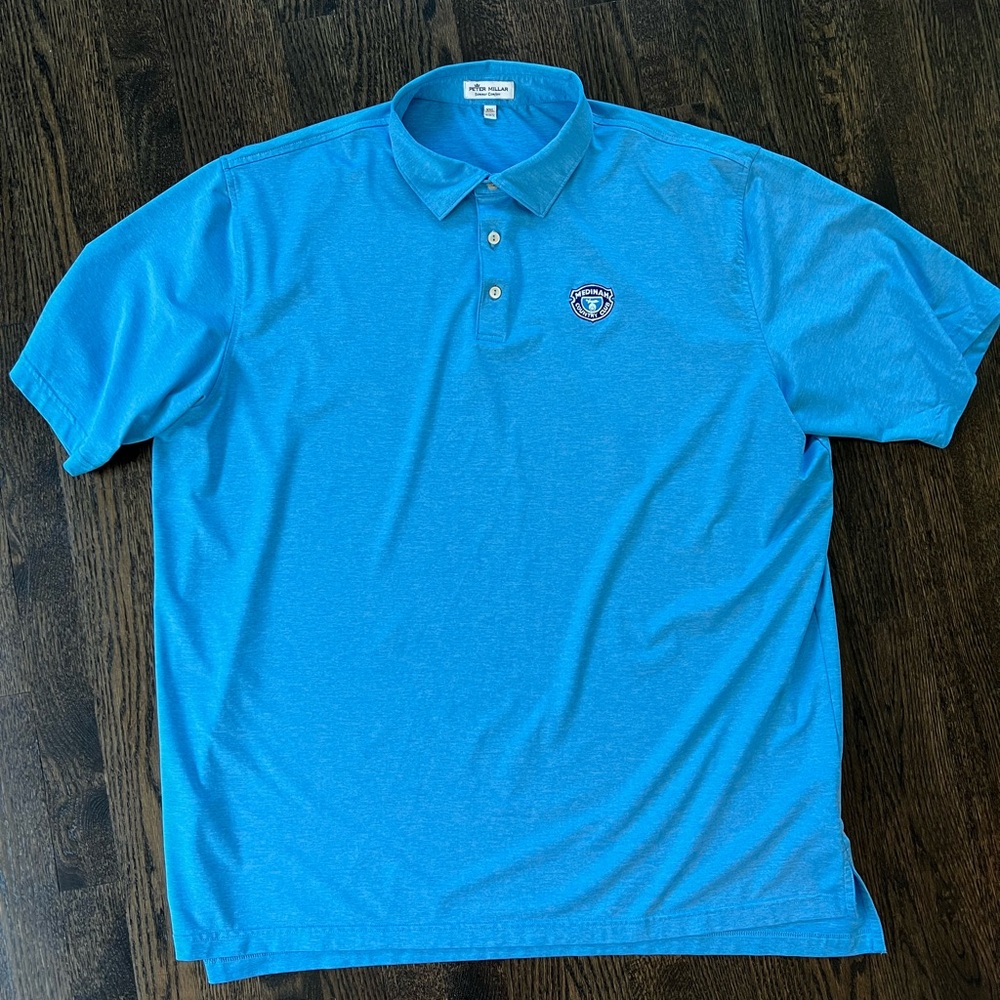 Blue Medinah Country Club Peter Millar Polo Shirt